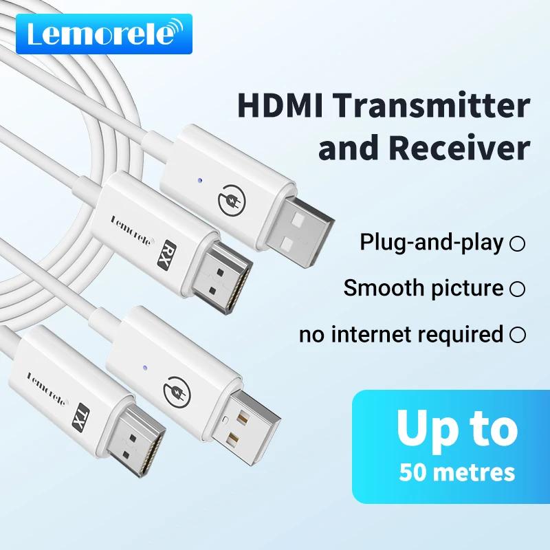 Lemorele HDMI  ۽ű ù ͽٴ ŰƮ, TV ī޶ Ʈ Ϳ  ÷ , 164FT, 30M